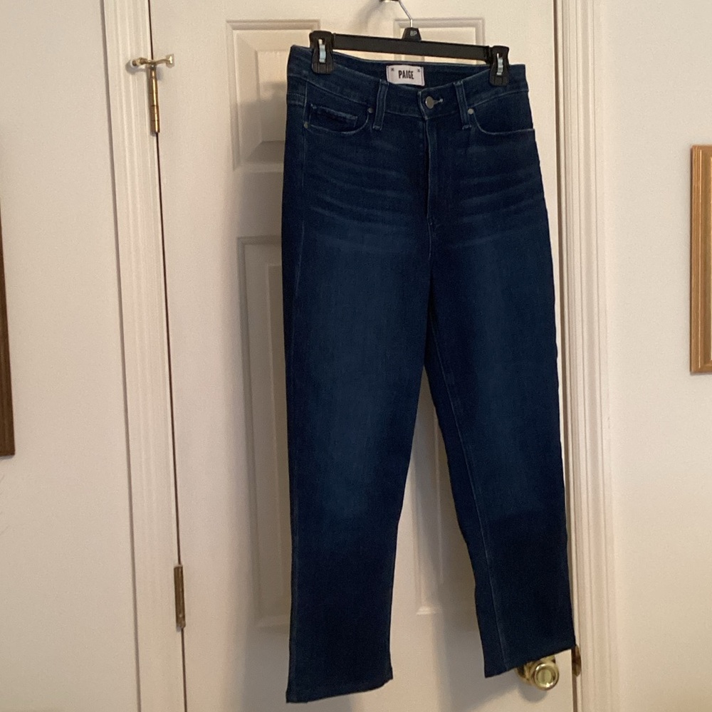 PAIGE Women's Cindy Crop Size 28 Jeans in Promise Color